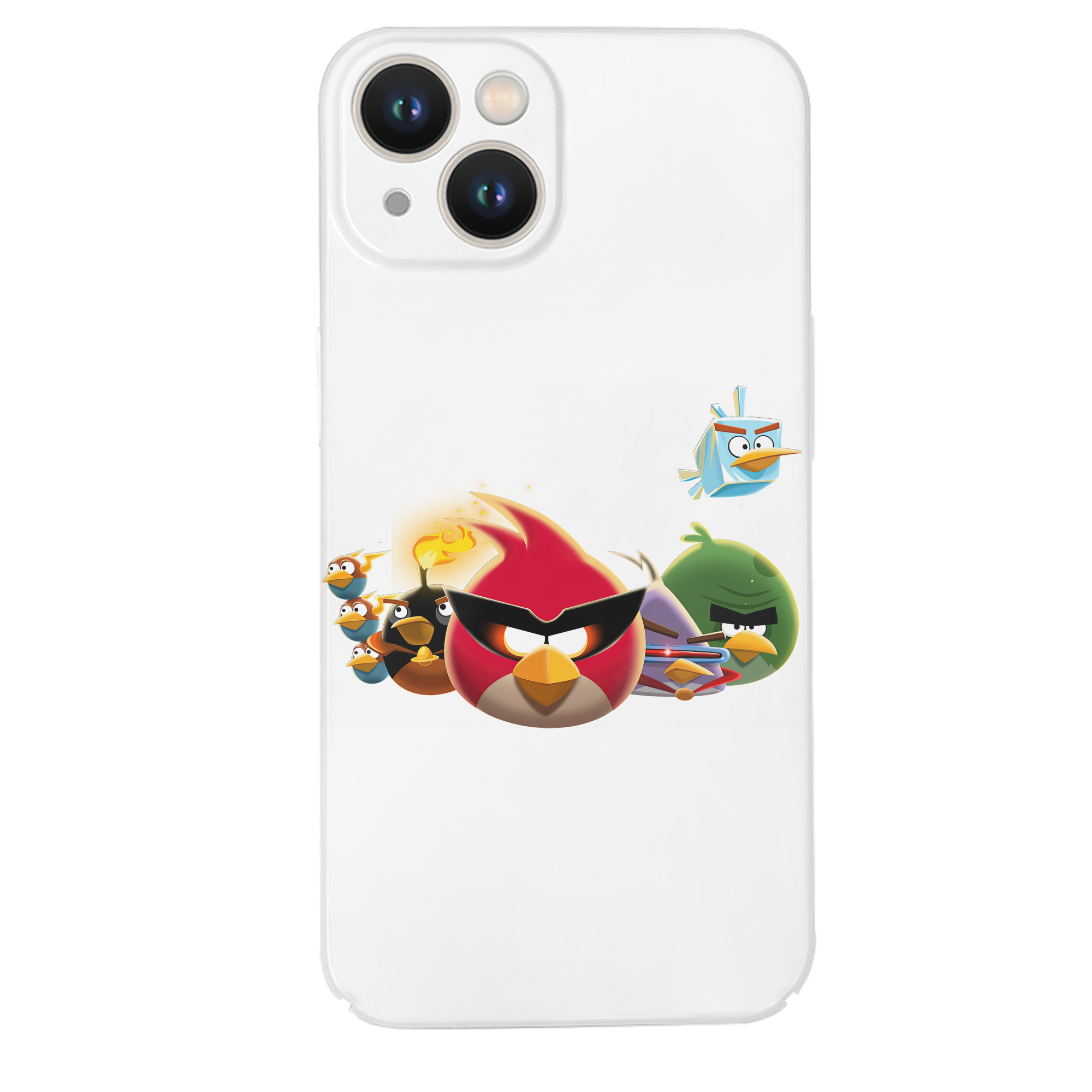 （画像用） Angry Birds アングリーバード 【iPhone 14シリーズ対応】ハードケース